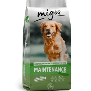 Comanda online MIGOS Maintenance Plus 20 kg hrana caini cu activitate redusa