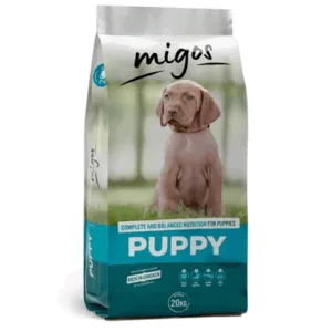 Comanda online MIGOS Puppy 20 kg hrana pentru catelusi