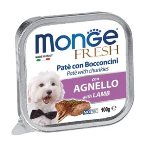 Comanda online MONGE Fresh hrană umedă pentru câini sub formă de pate