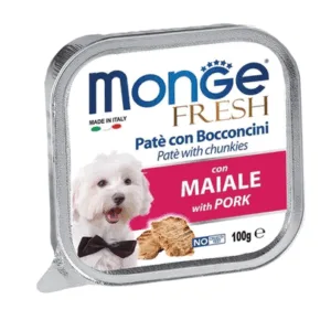 Comanda online MONGE Fresh hrană umedă pentru câini sub formă de pate
