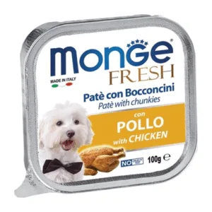 Comanda online MONGE Fresh hrană umedă pentru câini sub formă de pate