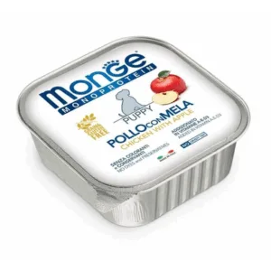 Comanda online MONGE Fruit Dog Junior Monoprotein hrană umedă pentru cățeluși