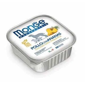 Comanda online MONGE Fruit Dog Monoprotein hrană umedă pentru câini