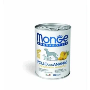 Comanda online MONGE Fruit Dog Monoprotein hrana umeda pentru caini