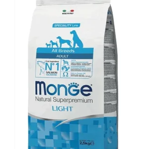 Comanda online MONGE Light hrana uscata pentru caini