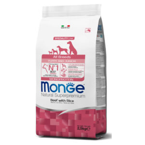 Comanda online MONGE Natural Superpremium Monoprotein Puppy&Junior