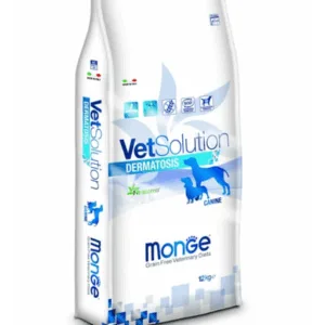 Comanda online MONGE Vet Solution Dog Dermatosis hrana dietetica pentru caini cu afectiuni dermatologice 12 kg