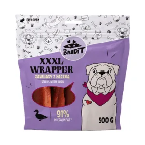 Comanda online MR. BANDIT Wrapper XXXL Sticks cu rata pentru caini 500 g