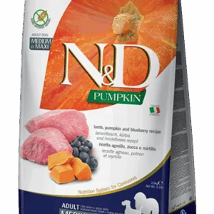 Comanda online ND Pumpkin Grain Free Med Max Adult