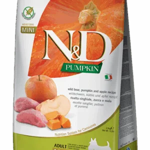 Comanda online ND Pumpkin Grain Free Mini Adult Adult