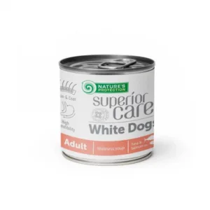 Comanda online Nature s Protections Wellness White Dogs Soup cu Ton si Somon 140 ml