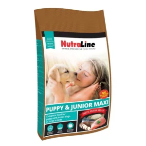 Comanda online Nutraline Caine Puppy & Junior Maxi