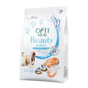 Comanda online Optimeal Beauty Podium Holistic pe baza de fructe de mare pentru caini adulti de toate rasele