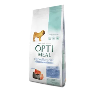 Comanda online Optimeal Hipoalergenic Hrana uscata caini adulti de talie medie si mare - cu somon