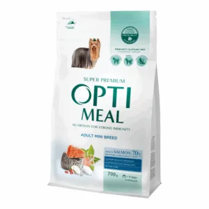 Comanda online Optimeal Hrana uscata caini adulti de talie mica - cu somon 0.7kg