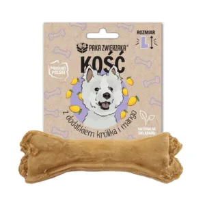 Comanda online PAKA ZWIERZAKA Baton de ros cu iepure si mango pentru caini L-13