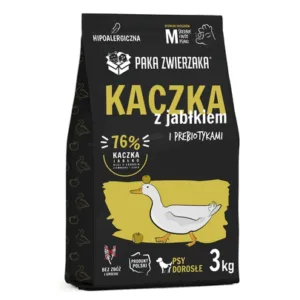 Comanda online PAKA ZWIERZAKA Seventh Heaven Hrana uscata rata cu mere M 3kg hrana caini talie medie si mare