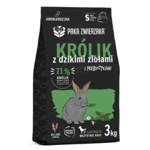 Comanda online PAKA ZWIERZAKA Seventh Heaven Mancare uscata pentru catelusi cu iepure si ierburi salbatice S 3kg