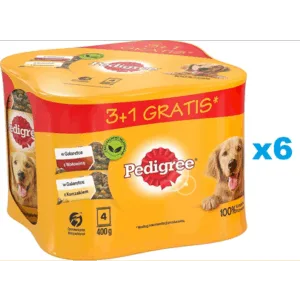 Comanda online PEDIGREE Adult 24x400 g hrana in jeleu