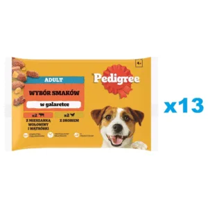 Comanda online PEDIGREE Adult 52x100g plicuri hrana caine