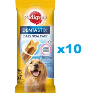 Comanda online PEDIGREE DentaStix Pachet batoane dentare caine talie mare 10x270g