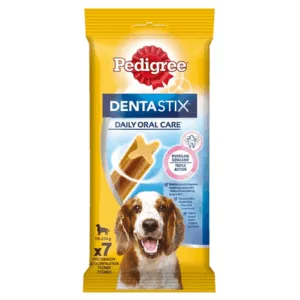 Comanda online PEDIGREE DentaStix Sticks dentitie caini talie medie 7 buc - 180g