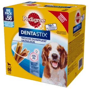 Comanda online PEDIGREE DentaStix recompense caini rase medii 112 buc.(2x8x180g)