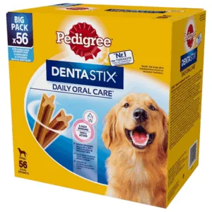 Comanda online PEDIGREE Dentastix (rase mari) recompense dentare caini 56 buc (8x270g)