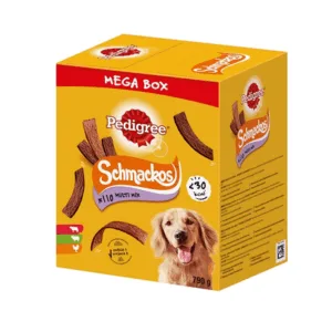 Comanda online PEDIGREE Mega Box Schmackos Recompense fasii caini