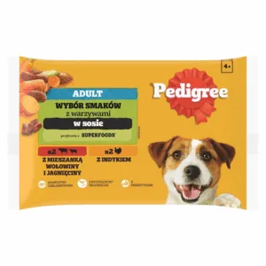 Comanda online PEDIGREE Mix arome in sos 4x100g vita si miel