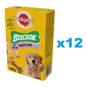 Comanda online PEDIGREE Multi Mix Biscrok Set biscuiti pentru caini 12x500 g