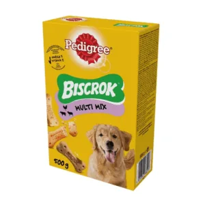 Comanda online PEDIGREE Multi Mix Biscrok biscuiti caini 6x500 g cu pui
