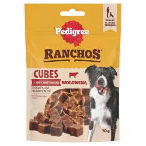 Comanda online PEDIGREE Ranchos Cubes 70 g recompensa cu vita pentru caini