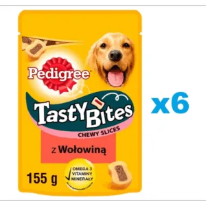 Comanda online PEDIGREE Tasty Bites Chewy Slices Set recompense caine