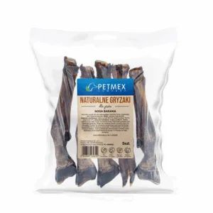 Comanda online PETMEX Picior de oaie 5 buc. produs de ros natural pentru caini