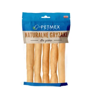 Comanda online PETMEX Piele de vita recompense pentru caini 15cm 150 g