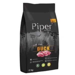 Comanda online PIPER Hrana uscata pentru caini cu rata 12 kg