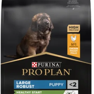 Comanda online PRO PLAN Hrană uscată PUPPY Large Breed Robust cu Pui