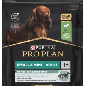 Comanda online PRO PLAN Hrană uscată SENSITIVE DIGESTION câini Adult Small&Mini