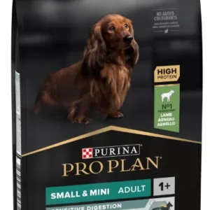 Comanda online PRO PLAN Hrană uscată SENSITIVE DIGESTION câini Adult Small&Mini