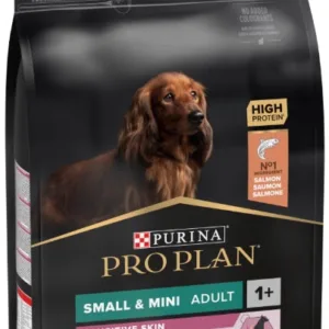 Comanda online PRO PLAN Hrană uscată SENSITIVE SKIN pt câini Adult Small Breed