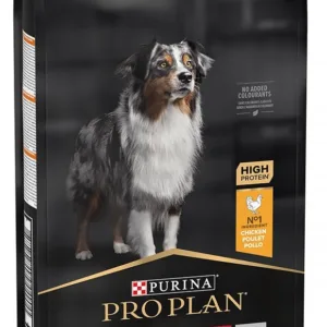 Comanda online PRO PLAN Hrană uscată pentru câini Adult Medium cu Pui