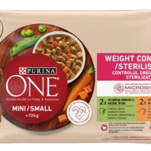 Comanda online PURINA ONE Mini Hrană umedă pentru câini