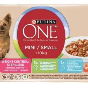 Comanda online PURINA ONE Mini Plic hrană umeda pentru câini