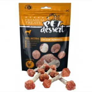 Comanda online Pet s Dessert Chicken Dumbbell