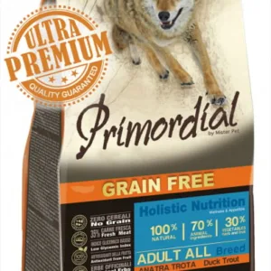 Comanda online Primordial Grain-Free Holistic Dog Adult DuckTrout  Super Premium 12kg