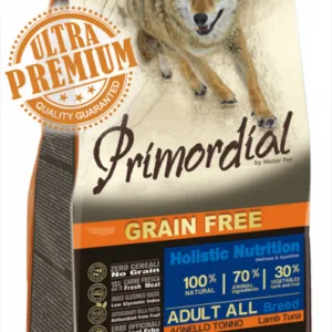 Comanda online Primordial Grain-Free Holistic Dog Adult TunaLamb Super Premium 12kg