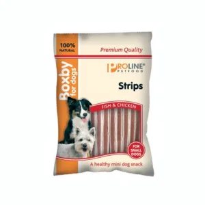 Comanda online Proline Dog Boxby Strips 100g