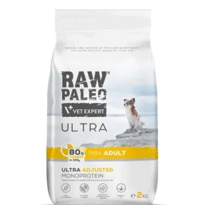 Comanda online RAW PALEO Ultra Turkey Mini Adult 2kg Hrana uscata pentru caini de talie mica