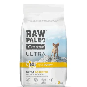 Comanda online RAW PALEO Ultra Turkey Mini Puppy 2kg Mancare catei taie mica